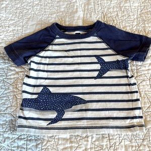 🌈 5 for $20 🌈 Tea Collection Shark T 6-9 mos